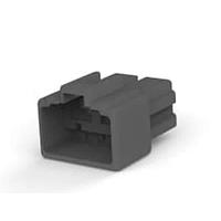AMP Connectors - TE Connectivity 178007-2 Housing 250 DBL LOCK CAP 4P BLACK