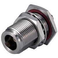 HUBER+SUHNER 34_N-SMA-50-1/193_UE RF Adapters - Between Series N jack(f) to SMA jack(f) bulkhead