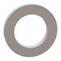 Essentra Components 17W04334 Flat Washer Flat Washer, .276 ID, .433 OD, .054 Thick