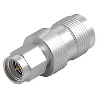 Wurth Elektronik 64403270111000 RF Adapters - Between Series WR-ADPT Straight Brass Body 50 ohms DC to 18 GHz