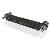 Amphenol Socapex MHDAS2M050YDE10 Connectors Micro HDAS 50 male straight pc tail contacts50 position pin 1.27 mm 2 row straight