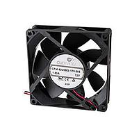 Same Sky (formerly CUI Devices) CFM-9225BG-250-502-20 DC Axial Fan dc axial fan, 92 mm square, 25 mm, 24 Vdc, ball, 5000 RPM, 88.09 CFM, TS
