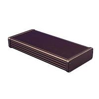 Hammond Manufacturing 1455L2201BK PC Board MetalEndPanel, Black 8.66 x 1.20 x 4.06"