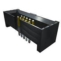 Samtec ESHF-106-01-F-D-TH-LC Shrouded Terminal Strip .050" Shrouded Header For FFSD With Strain Relief