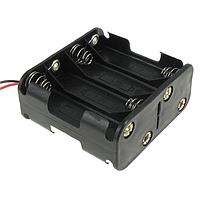 Eagle Plastic Devices 12BH383-GR Battery Clip 8 AA CELLS W/6" LDS