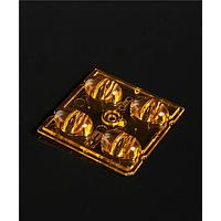 Ledil C18513_AMBER-2X2-T1 LED Lighting Lens IESNA Type I Beam for Narrow Roads and Paths