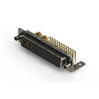 EDAC 630-43W2640-4T6 Mixed Contact D-Sub Connectors Right-angle Power Combo D-Sub Connector