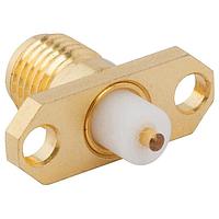 Amphenol RF 132147-47 Connectors PNL MNT JCK RECEPT 2 HOLE FLNGE EXP TFE