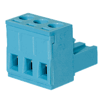 Same Sky (formerly CUI Devices) TBP01P1-508-07BK Pluggable Terminal Blocks Terminal block, pluggable, 5.08 , plug, 7pole, slotted screw, black