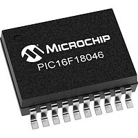 Microchip Technology PIC16F18046-E/SS Microcontrollers 28KB Flash,256EE,2KB RAM, 10b ADC,8b DAC, 3xPWM, 2xCCP,CRC, HLT, WDT, PPS,