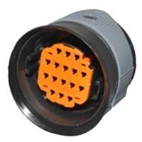 Aptiv SICFHPE16BKSV Connectors 16 way F 1.5 SICMA Panel Through Sealed Connector