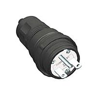 Molex 1301460190 AC Power Plugs & Receptacles 6-15P WATERTITE PLUG - BLACK
