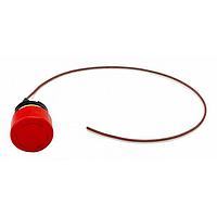 NKK Switches FF0116BACAEA01-WL Emergency Stop Switch SPST 25mm with arrows W/ 2 RIBBON 12in WIRES CN2683