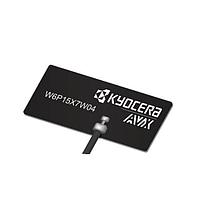 KYOCERA AVX W6P15X7W04-U100D3B0A Embedded Antenna Wi-Fi 6E/7 Single Band MHF 6GHz 5925-7125MHz 2W 50ohm 15.9x7.6x0.53mm 100mmCbl