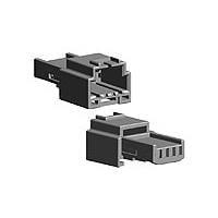 AMP Connectors - TE Connectivity 936121-1 Housings MQS 4P CAP ASSY