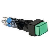 IDEC AL8H-A11JW LED 8mm RECT MAINT LED PB SPDT