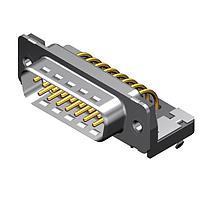 Molex / FCT 173109-1961 Plug FCT DSUB RA PC PLG 25 PN W/CLINCH