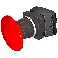 SIEMENS 52BM9V2F Pushbutton PUSHBUTTON,MOM,RED,2 1/2" PLST,2POS,2NO