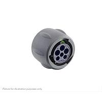 Eaton Souriau-Sunbank UTSX6103W3S Plugs Plug, without backshell, for 6 female contacts, IP68/69K