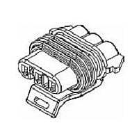 Aptiv 12129946 3-Way 3P FM GRAY CON ASSY 150 SERIES 14 AMPS
