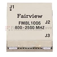 Fairview  FMBL1006  800 MHz to 2.5 GHz Balun at 50 Ohm to 25 Ohm Rated to 100 Watts in a SMT (Surface Mount) Package