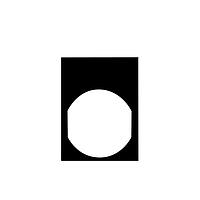 SCHNEIDER ZBY42101 Legend ENGRAVABLE LEGEND 30x40 BLACK