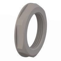 Essentra Components 0410011PJN Jam Nut Hex Jam Nut, Washer Face, 1-11-1/2 Thread