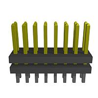 Samtec FW-08-05-G-D-299-153 Board to Board & Mezzanine Connectors Flexible Micro Board Stacking Header