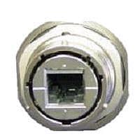 Amphenol Socapex RJF67APEM1N Modular Cat6 RJ45 Jam Nut REC Gland Nickel