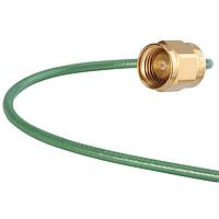 HUBER+SUHNER Microbend V-8 RF Cable Assemblies 1.85mm plug(m) to 1.85mm plug(m) Ruggedized CAY with .47 Flex Cbl MAX Freq 65 GHz