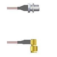 Amphenol Custom Cable Q-1U0340005108i RF Cable Assemblies N-SJB/SMA-RP G316 108I