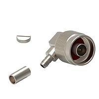 Wurth Elektronik 60436022211521 Cable Connectors WR-NTYPE Cable Connector Right Angle Plug Soldered-Crimp Low Loss 200