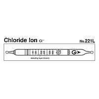 Gastec 221L Chloride Ion (Cl-) in Solution detector tube (25 ~ 1000 mg/L)