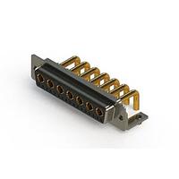 EDAC 630-24W7650-3N3 Mixed Contact D-Sub Connectors Right-angle Power Combo D-Sub Connector