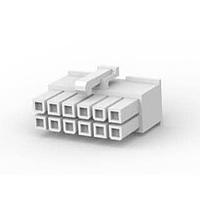 AMP Connectors - TE Connectivity 1-1586019-2 Wire Housings HSG REC 2X06C F/P V0