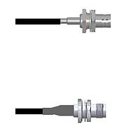 Amphenol Custom Cable Q-0404E0003010i RF Cable Assemblies BNC-SJB/TNC-SJB G174 10I