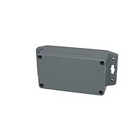 Bud Industries PN-1321-DGMB Electrical Enclosures IP65 NEMA 4X Box Dark Gray with Mounting Brackets (4.5 X 2.6 X 1.6 In)