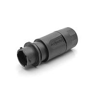 Amphenol SINE Systems RTS1BS12N3P03 Connectors Inline Receptacle 3 POS SZ 12 Pin