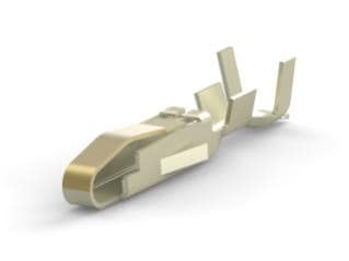 Industrial power connector components used for electrical wiring and equipment interconnection