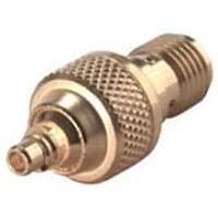 HUBER+SUHNER 33_MMCX-SMA-50-1/111_UE RF Adapters - Between Series MMCX plug(m) to SMA jack(f)