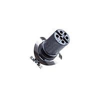 Amphenol LTW MSDS-04PFFT-EE0001 Sensor Cables / Actuator Cables M12 Circular Metric Connector, D Code, Plastic, 4A, 04 pins, Female Connector, Female Contact, SMT 180