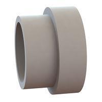 Essentra Components 12SWS0829 Shoulder Washer Shoulder Washer, .255 ID, .370 OD, .307 Shank OD