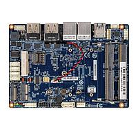 GIGAIPC MRZNVOSMR-SI Single Board Computers QBiP-1605B 3.5 SubCompact Embedded Motherboard with AMD Ryzen V1605B Embedded Processor, Dual Channel DDR4 memory, 4 x COM, 1 x SATA 6Gb/s, 6 x USB