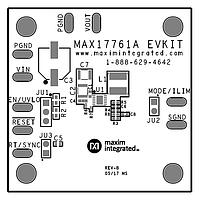Maxim Integrated MAX17761EVKITA# Voltage Regulator - Switching Regulator 4.5V to 76V, 1A, High-Efficiency, Synchronous Step-Down DC-DC Converter