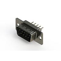 EDAC 627-M09-220-LT1 D-Sub Connectors - Standard Density Vertical Machined D-Sub Connectors