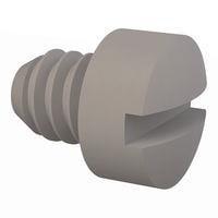 Essentra Components 010256F009 Machine Screw Fillister Slotted Screw, #2-56 Thread,3/32 Lg