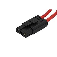 Amphenol Industrial APD057PRC060170B Plugs Amphe-PD, 5.7mm, Plug, R/A, crimp 6AWG cable, 17mm pitch,Black