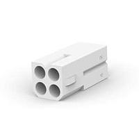 AMP Connectors - TE Connectivity 770843-1 Receptacle Housings RECPT 4P DETENT LOCK matrix