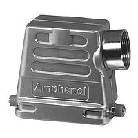 Amphenol Tuchel C146-10R010-506-8 Hoods Heavy Mate Hood Metric