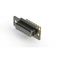 EDAC 622-M15-660-WN1 D-Sub Connectors - Standard Density EDAC Right Angle D-Sub Connector